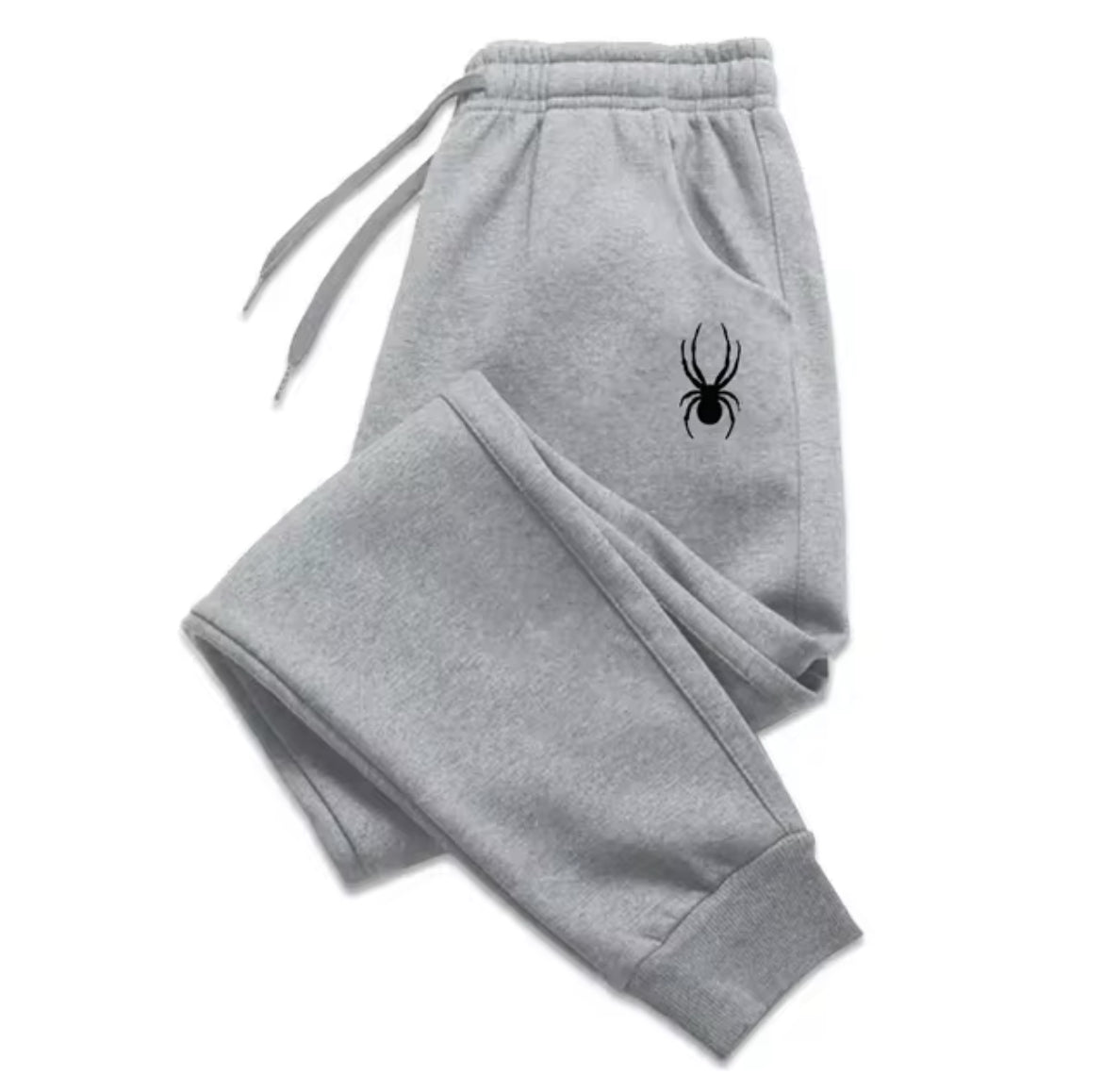 Grey Spider Style Men's Streetwear Sweatpants